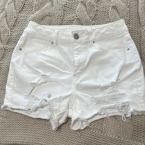 High waisted shorts